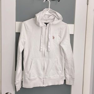 US Polo Assn. Long Sleeve Hooded Relaxed Fit Hoodie (Women's)